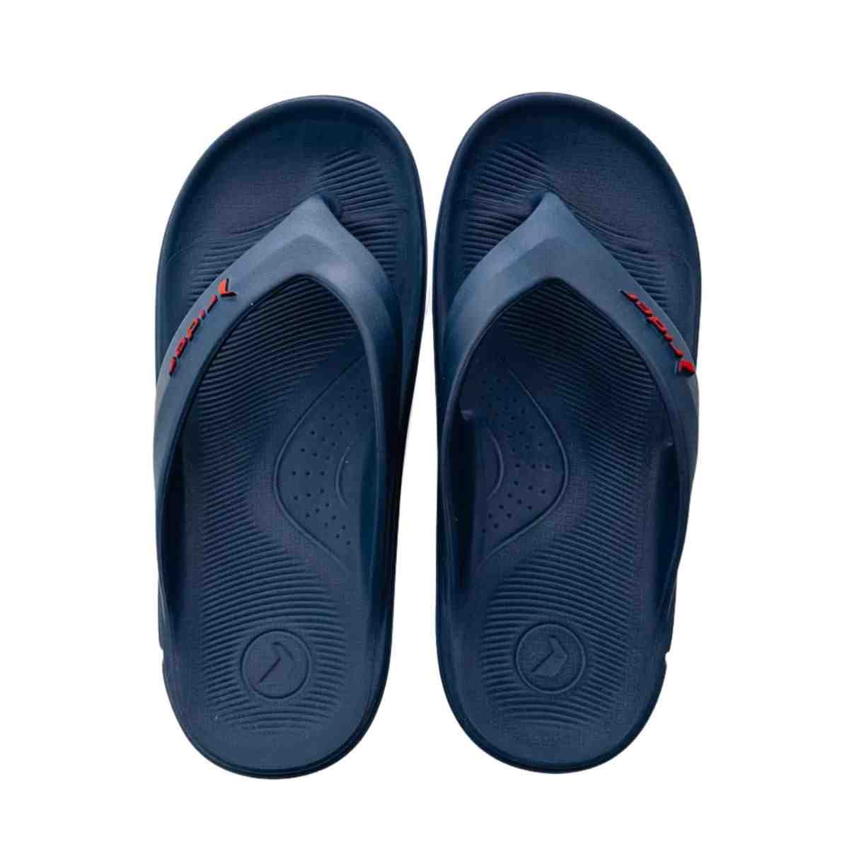 Chinelo Masculino Dedo Rider Flex Azul Azul/Branco 2