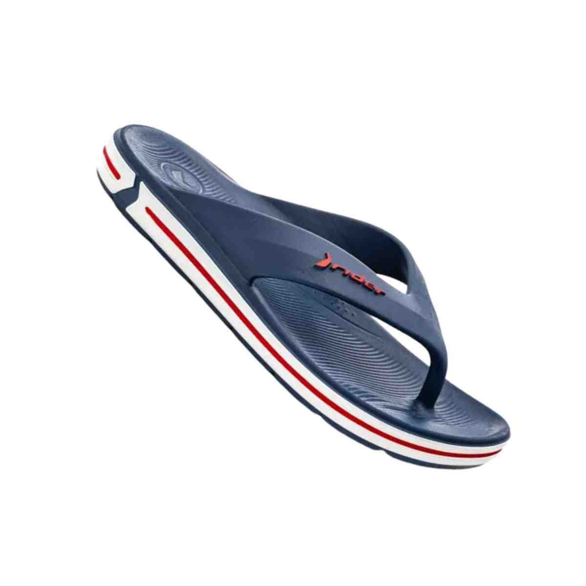 Chinelo Masculino Dedo Rider Flex Azul Azul/Branco 6