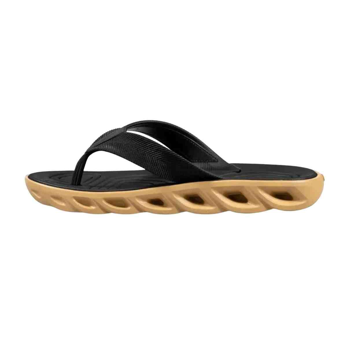 Chinelo Masculino Dedo Rider R Power Low Preto E Bege Bege/Preto 6