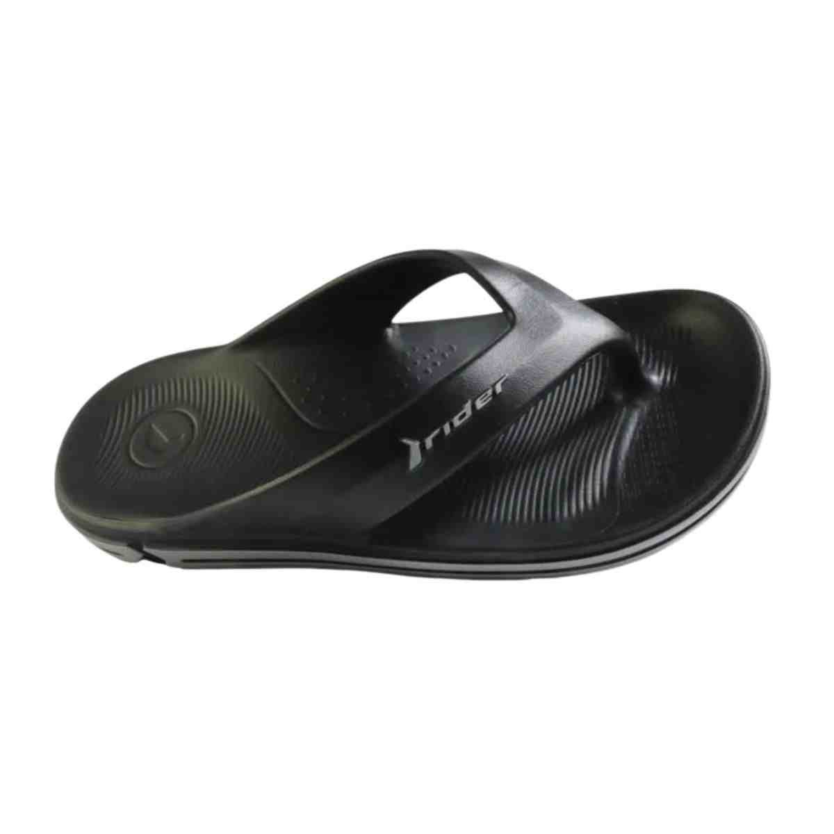 Chinelo Masculino Dedo Rider Flex Preto Preto 5