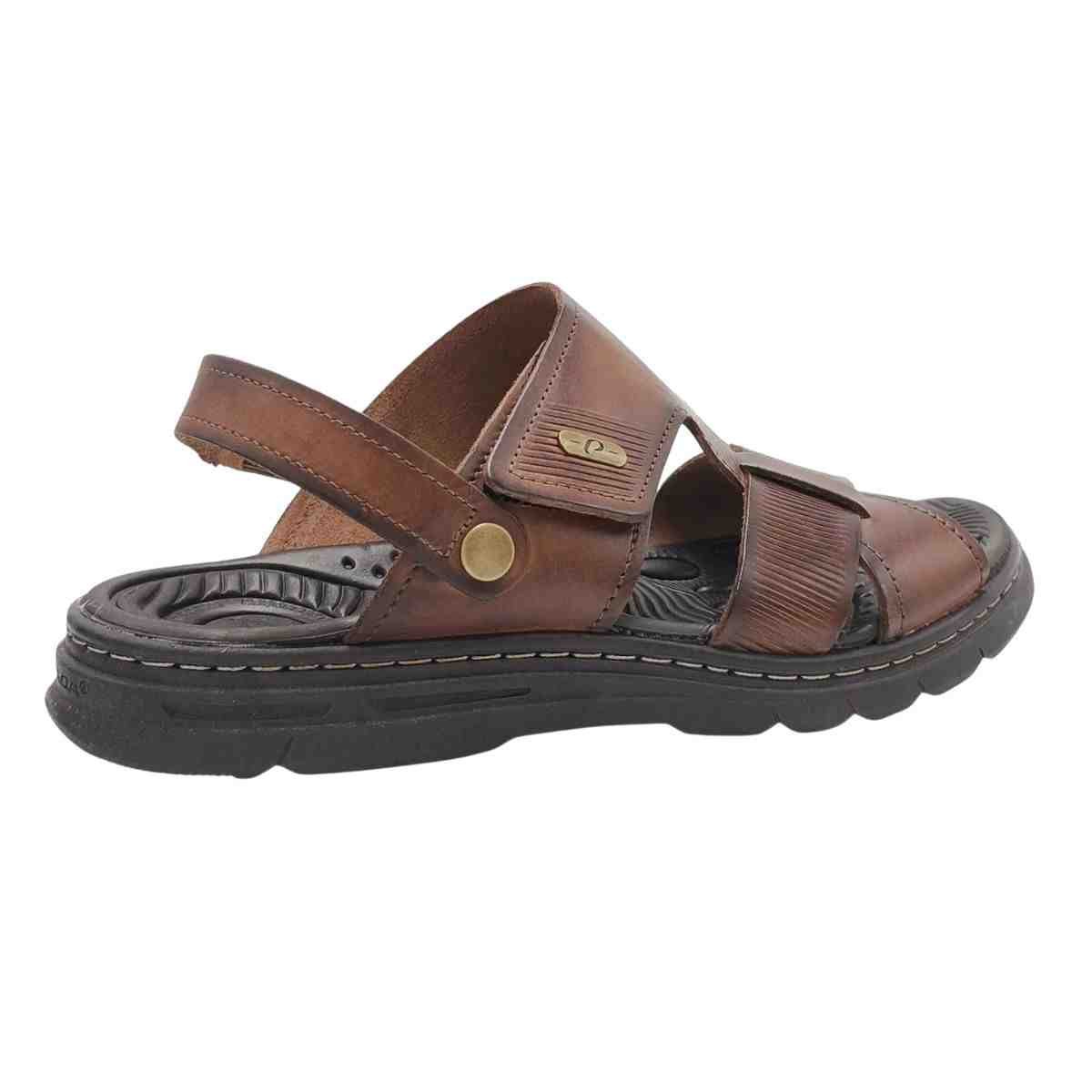 Sandália Masculina Pegada Wave Marrom Marrom 6