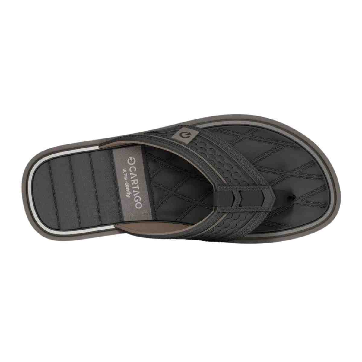 Chinelo Masculino Dedo Cartago Lyon V Preto Preto 3
