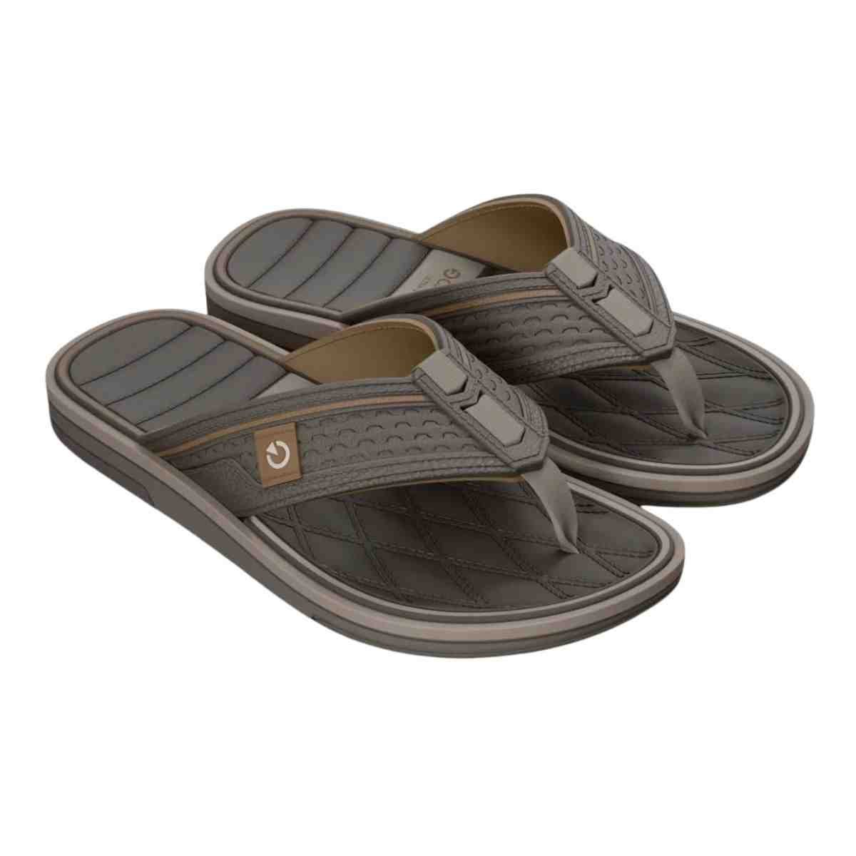Chinelo Masculino Dedo Cartago Lyon V Marrom Marrom 2