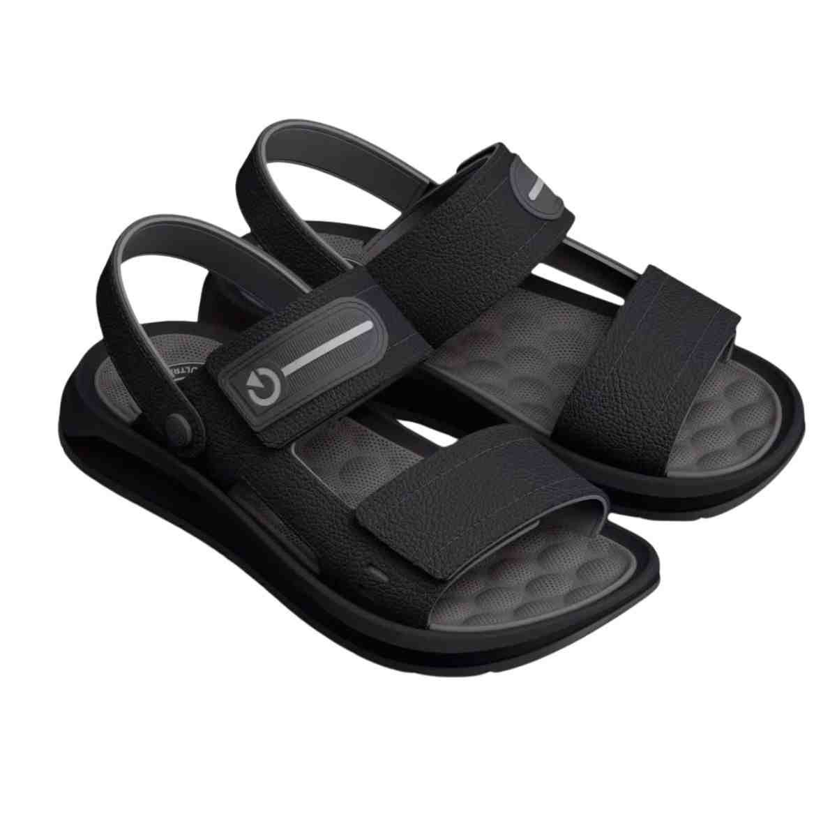 Chinelo Masc Dedo Cartago Santorini Viii Sand 12537-Cb023 Preto 2