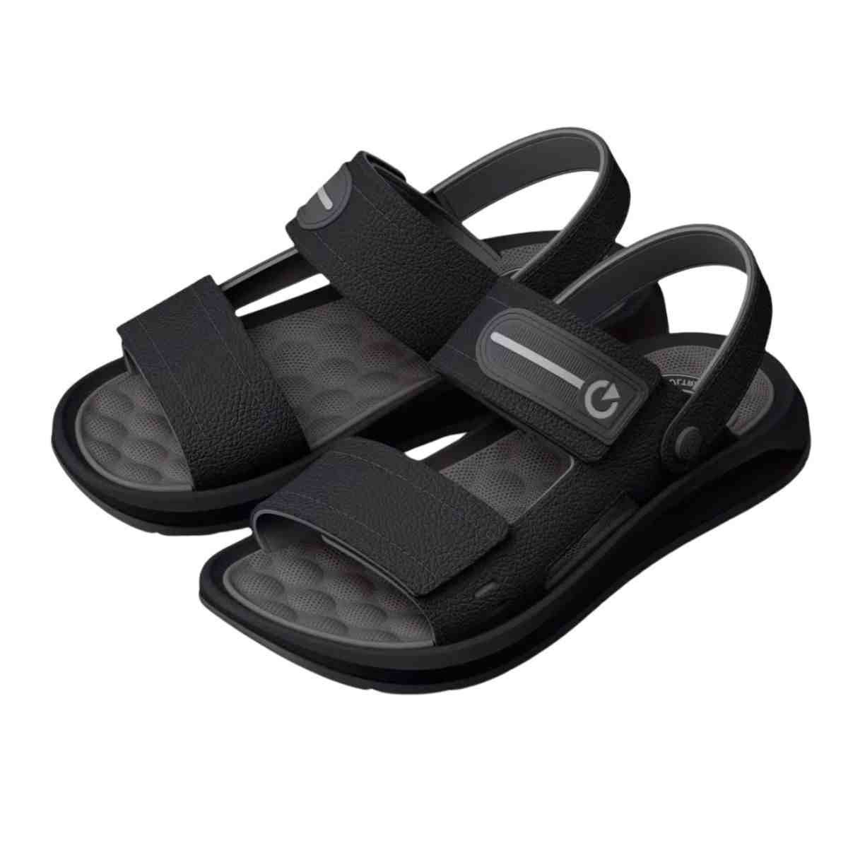 Chinelo Masc Dedo Cartago Santorini Viii Sand 12537-Cb023 Preto 4