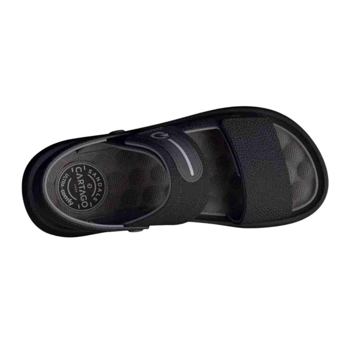 Chinelo Masc Dedo Cartago Santorini Viii Sand 12537-Cb023 Preto 5