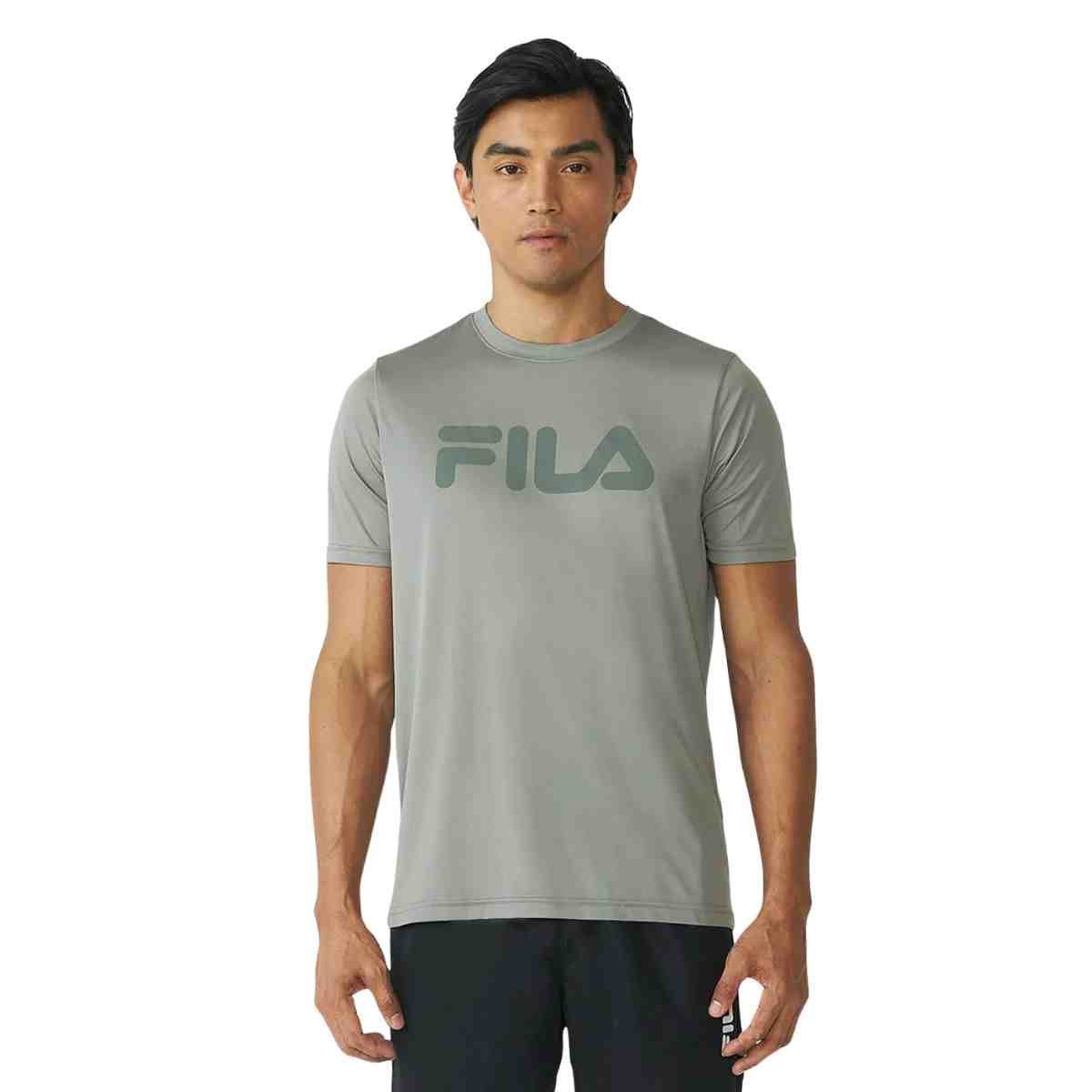 Camiseta Masculina Fila Basic Sports Graphic Verde Verde 1