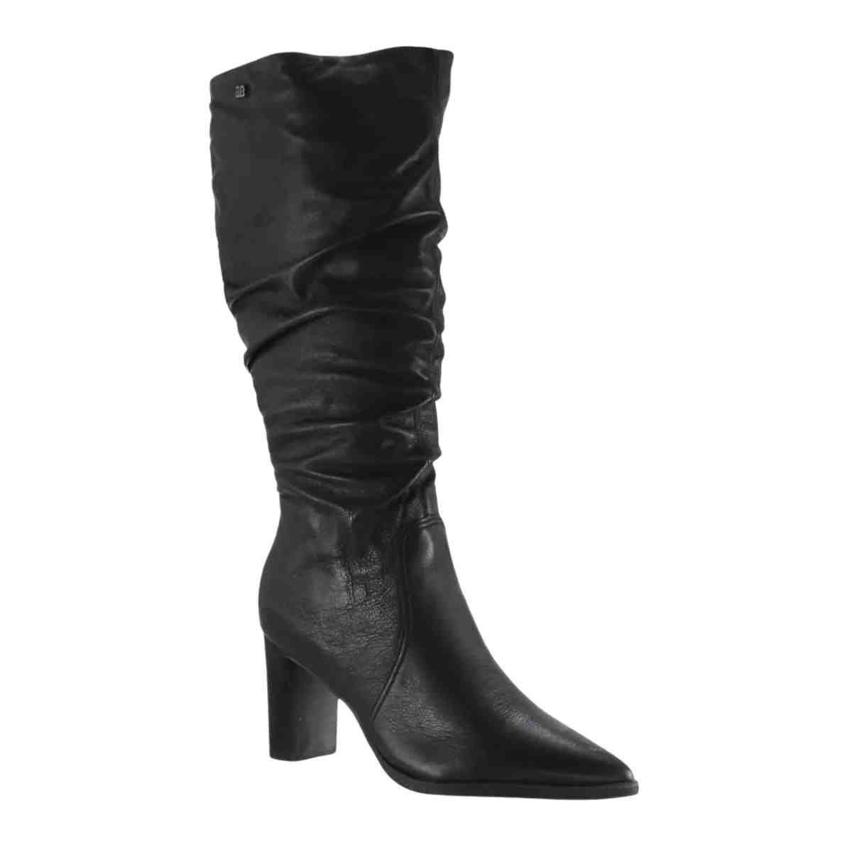 Bota Fem Cano Alto Bottero 378104 Preto 2