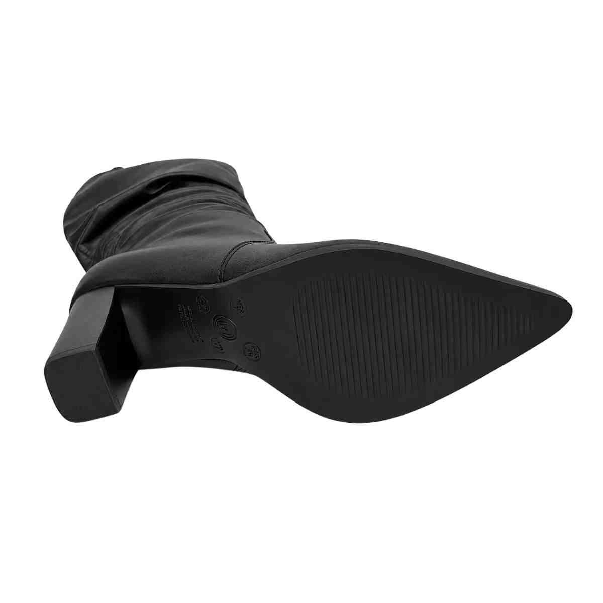 Bota Fem Cano Alto Bottero 378104 Preto 5
