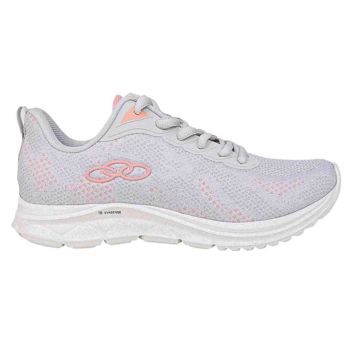 Tênis Corrida Feminino Olympikus Citrus 2 Cinza