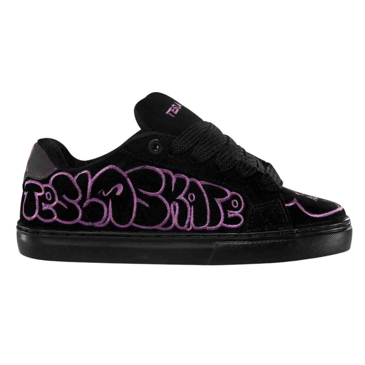 Tênis Street Feminino Tesla Hertz Art Preto E Roxo