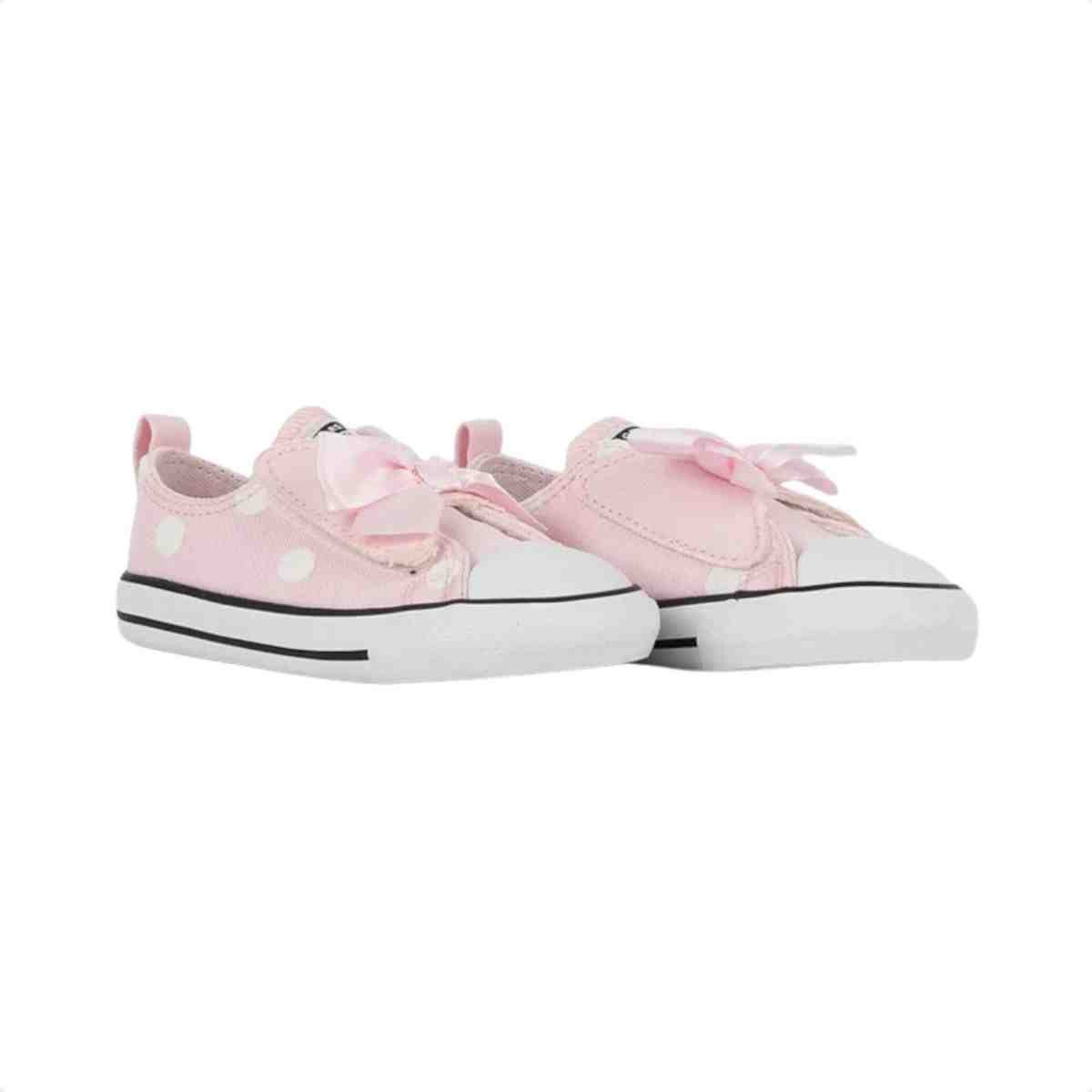 Tenis Casual Bebe Converse Chuck Taylor Rosa Rosa 2