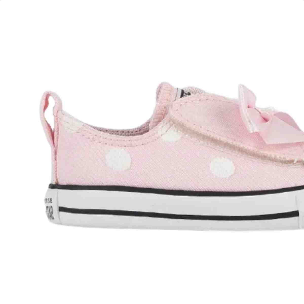 Tenis Casual Bebe Converse Chuck Taylor Rosa Rosa 6