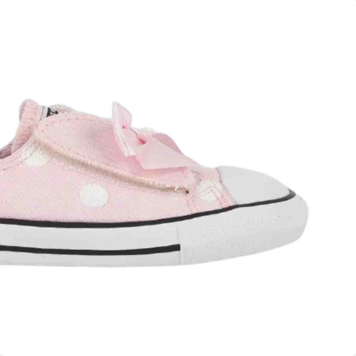 Tenis Casual Bebe Converse Chuck Taylor Rosa Rosa 7