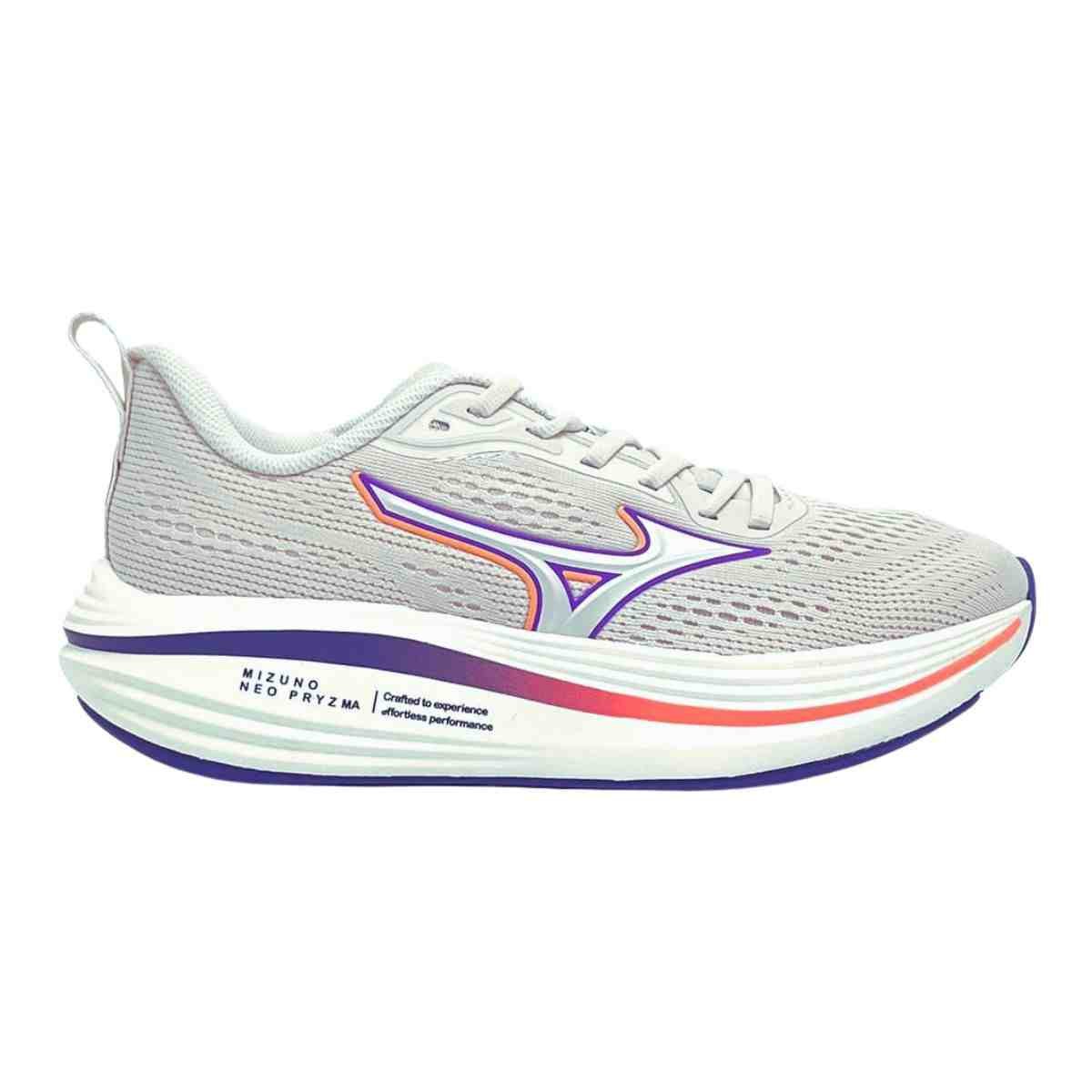 Tênis Corrida Feminino Mizuno Neo Pryzma Bege