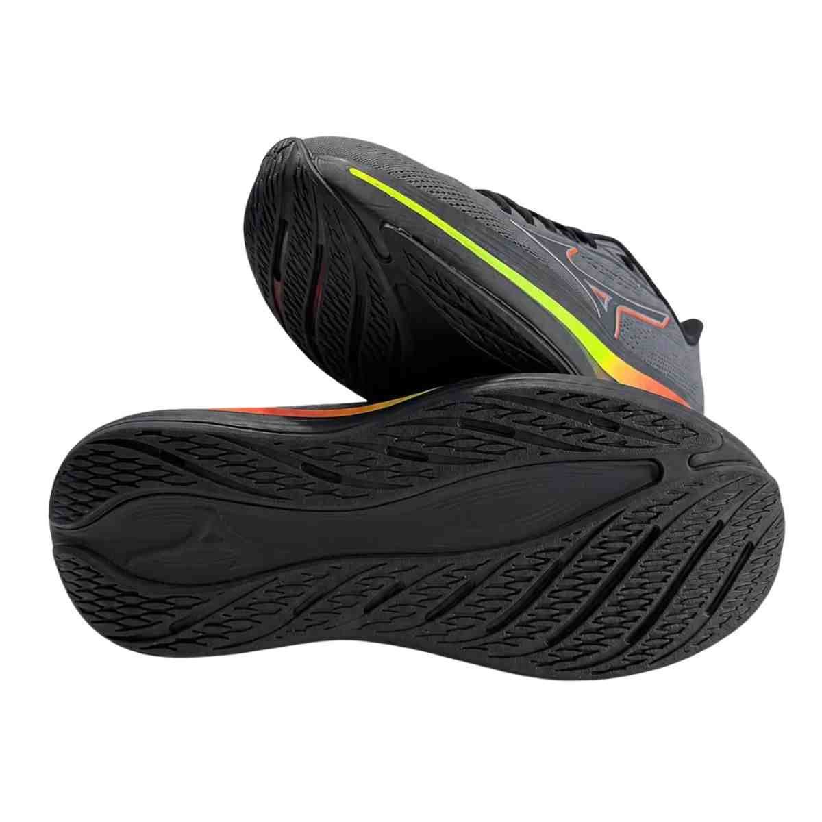 Tênis Corrida Masculino Mizuno Neo Pryzma Chumbo Cinza 3