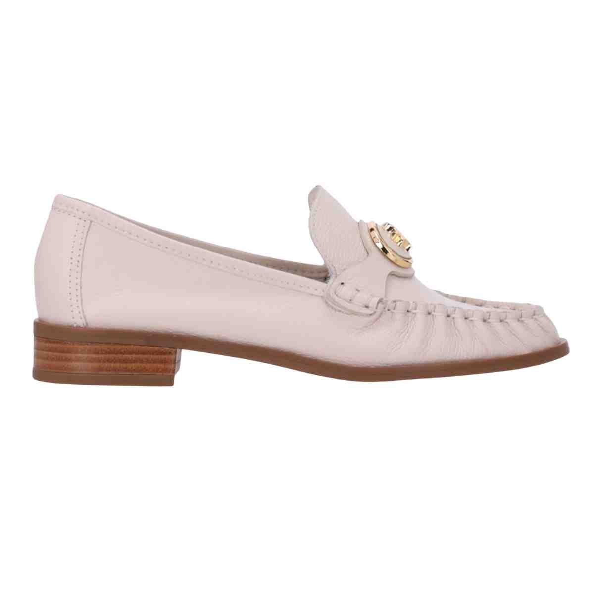 Sapato Feminino Mocassim Luz Da Lua New Ridge Panna