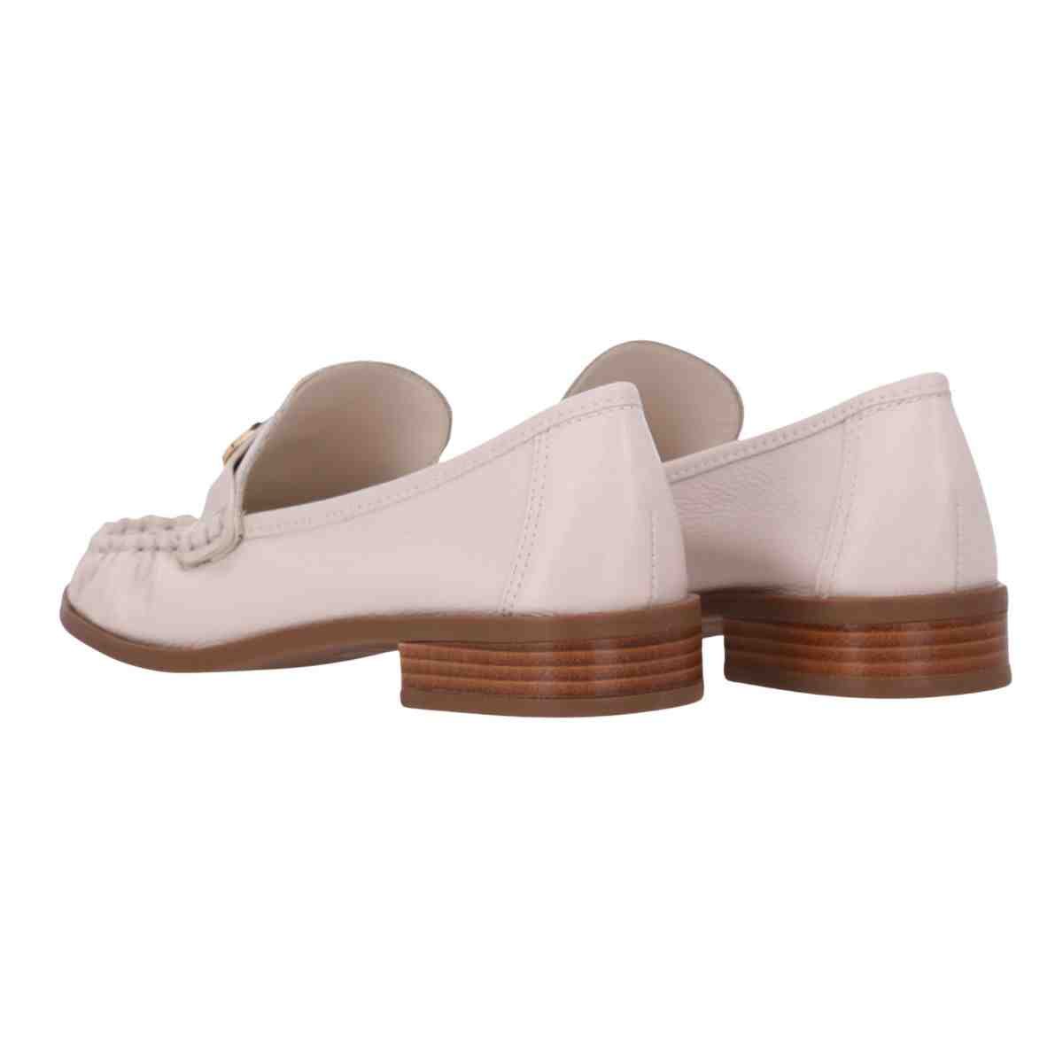 Sapato Feminino Mocassim Luz Da Lua New Ridge Panna Bege 4