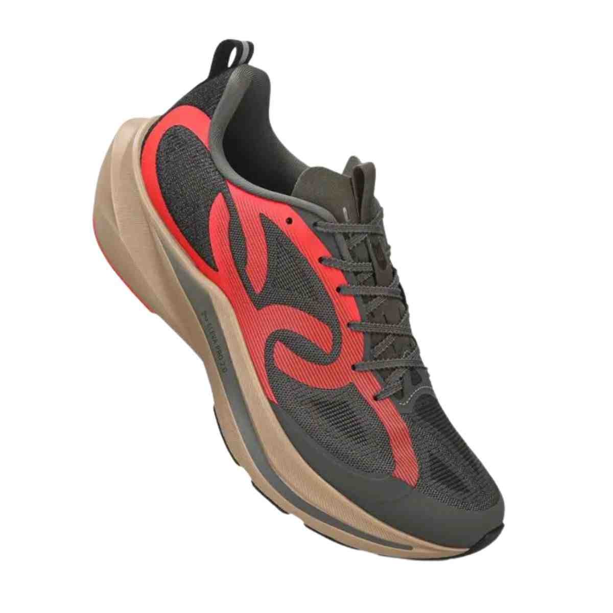 Tênis Corrida Masculino Olympikus Corre Vento 3 Cinza E Vermelho Cinza/Vermelho 2