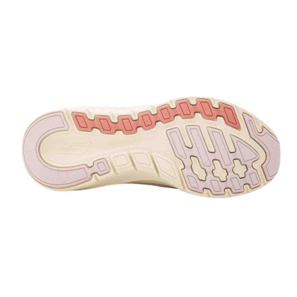 Tênis Corrida Feminino Skechers Arch Fit 2.0 Bege Bege 4