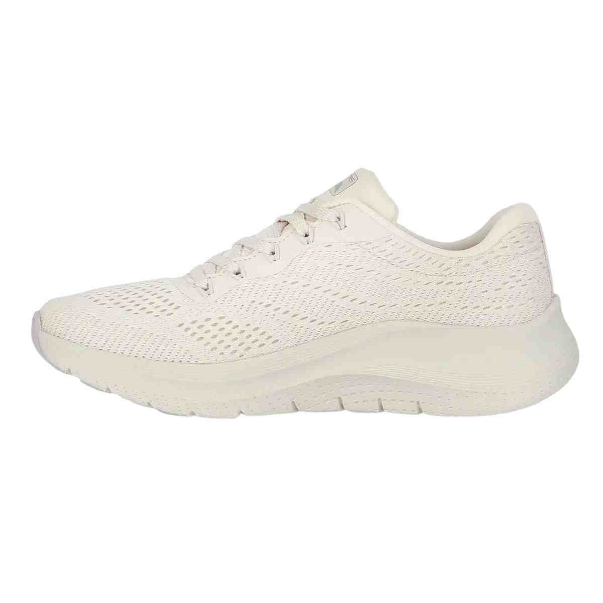 Tênis Corrida Feminino Skechers Arch Fit 2.0 Bege Bege 5