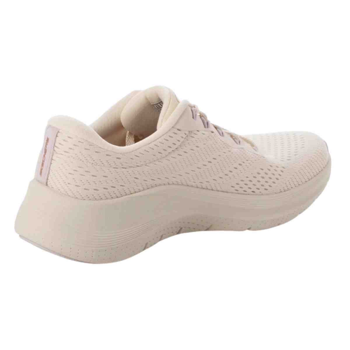 Tênis Corrida Feminino Skechers Arch Fit 2.0 Bege Bege 6