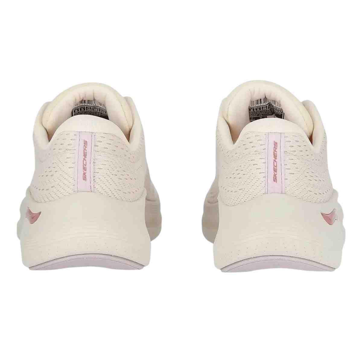 Tênis Corrida Feminino Skechers Arch Fit 2.0 Bege Bege 7