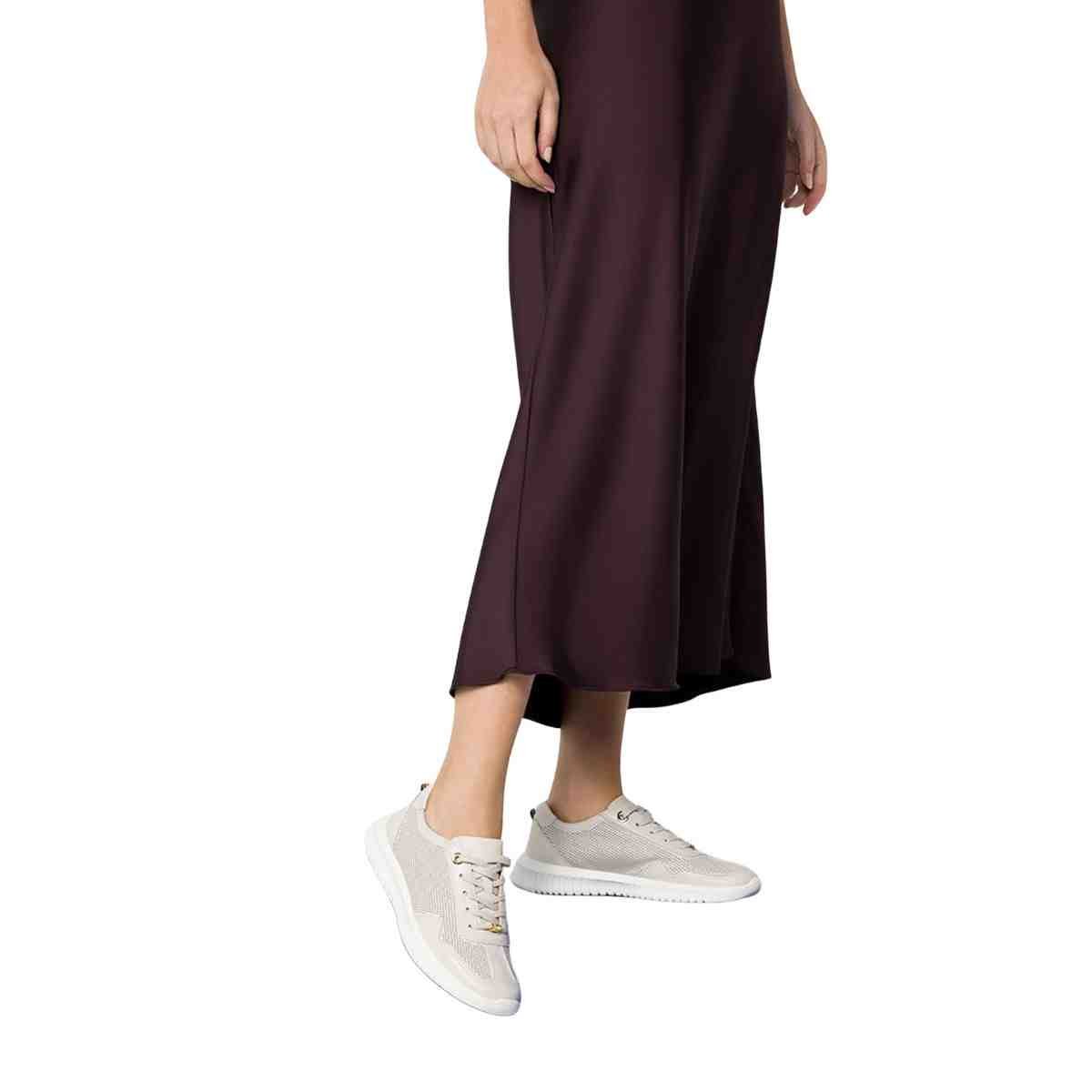 Tênis Moda Feminino Luz Da Lua Wind Saara Panna Bege 3