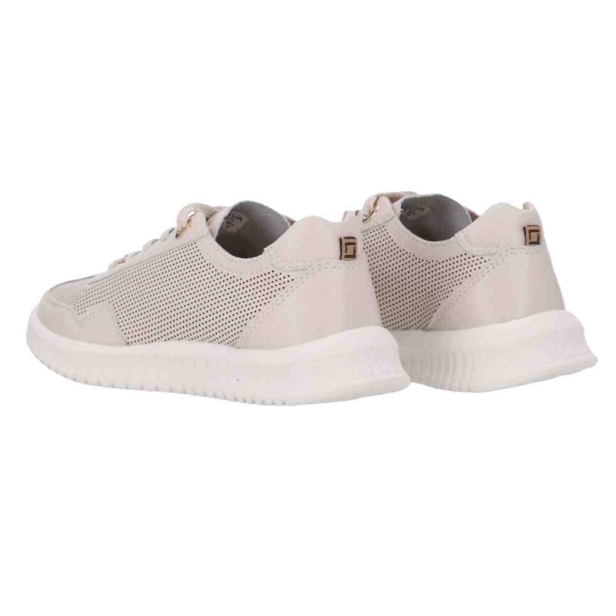 Tênis Moda Feminino Luz Da Lua Wind Saara Panna Bege 5