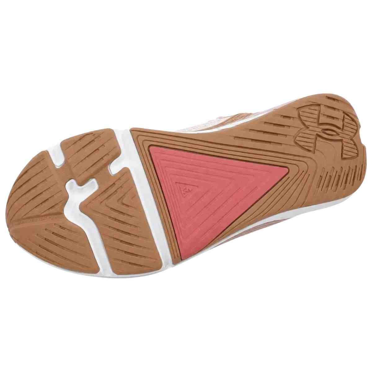 Tenis Crossfit Fem Under Armour Tribase Reps 3 6020660-110 Rosa/Marrom 6
