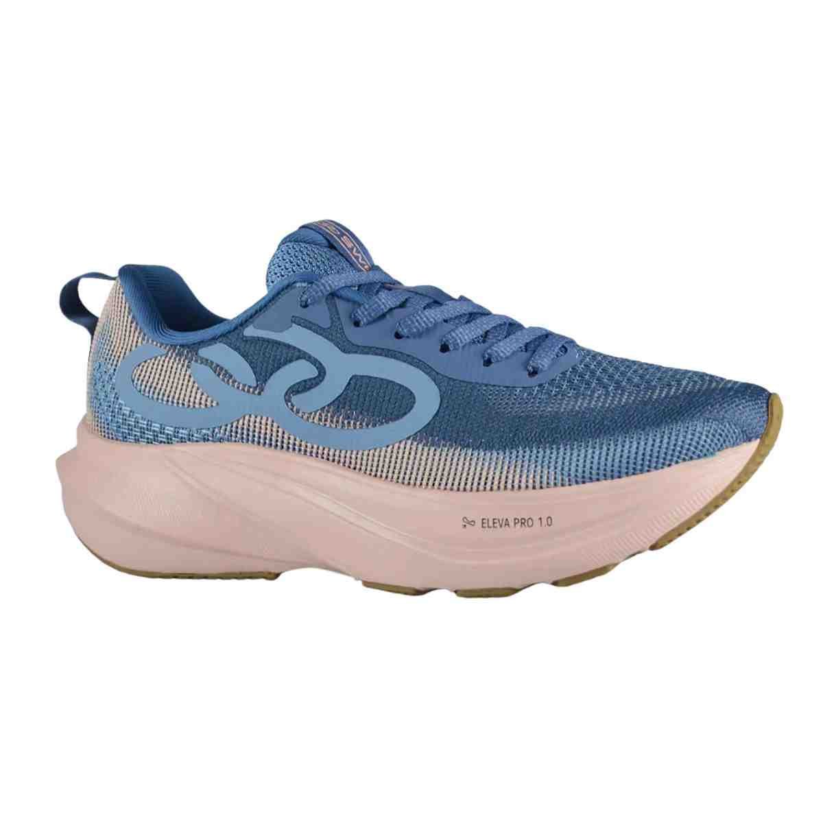Tênis Corrida Feminino Olympikus Swift 6 Azul Azul/Rosa 2