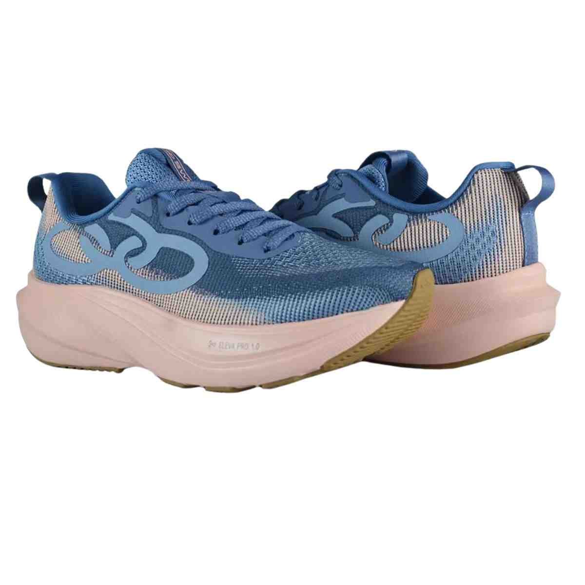 Tênis Corrida Feminino Olympikus Swift 6 Azul Azul/Rosa 6