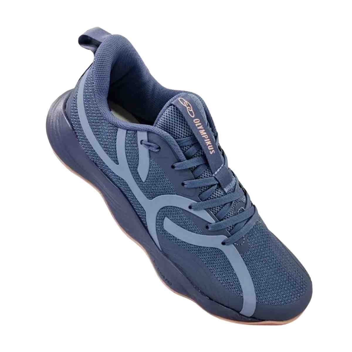 Tênis Corrida Feminino Olympikus Qu4dra 2 Azul Azul/Rosa 4
