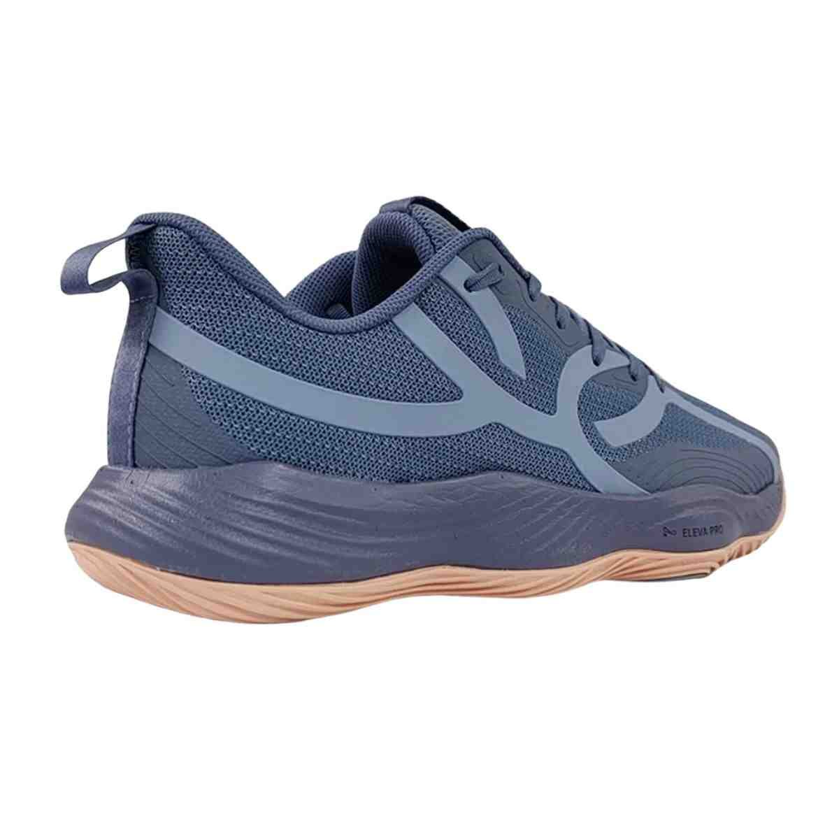 Tênis Corrida Feminino Olympikus Qu4dra 2 Azul Azul/Rosa 5