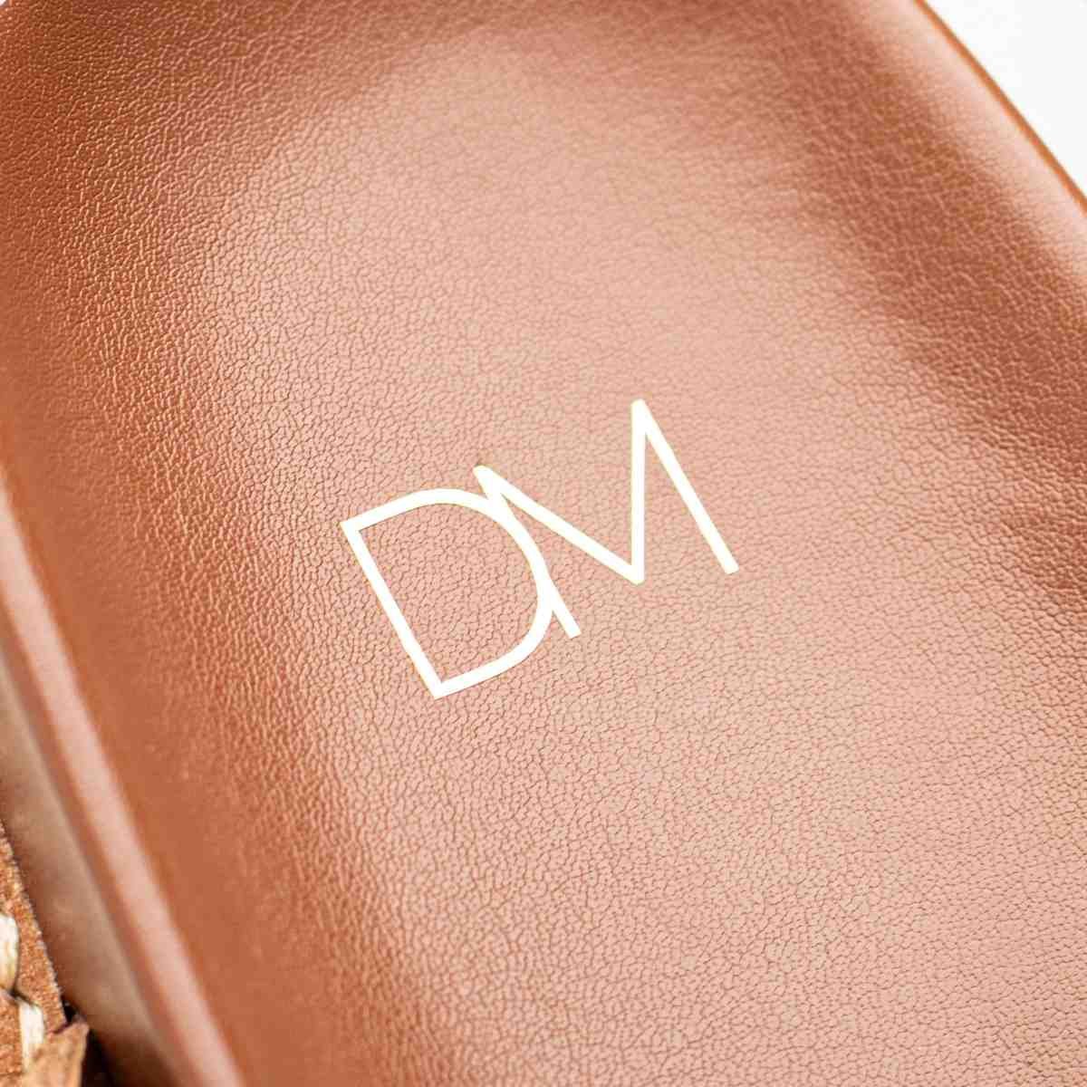 Papete Flat Feminina Fechada Dai Dm Caramelo Marrom 7