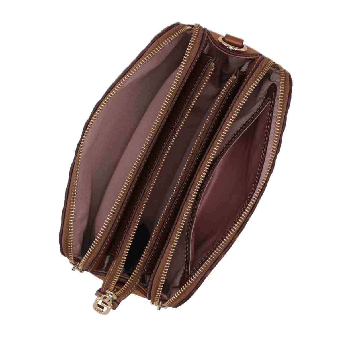 Bolsa Feminina Tiracolo Média Luz Da Lua Atacama Caramelo Marrom 3