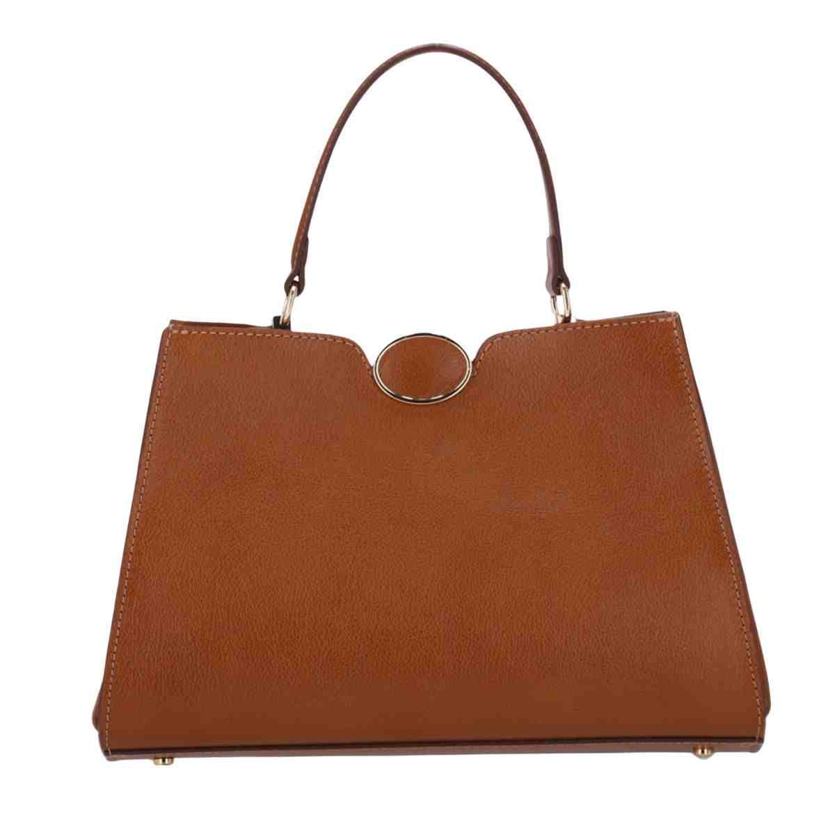 Bolsa Feminina Diana Tote Luz Da Lua Atacama Caramelo Marrom 5