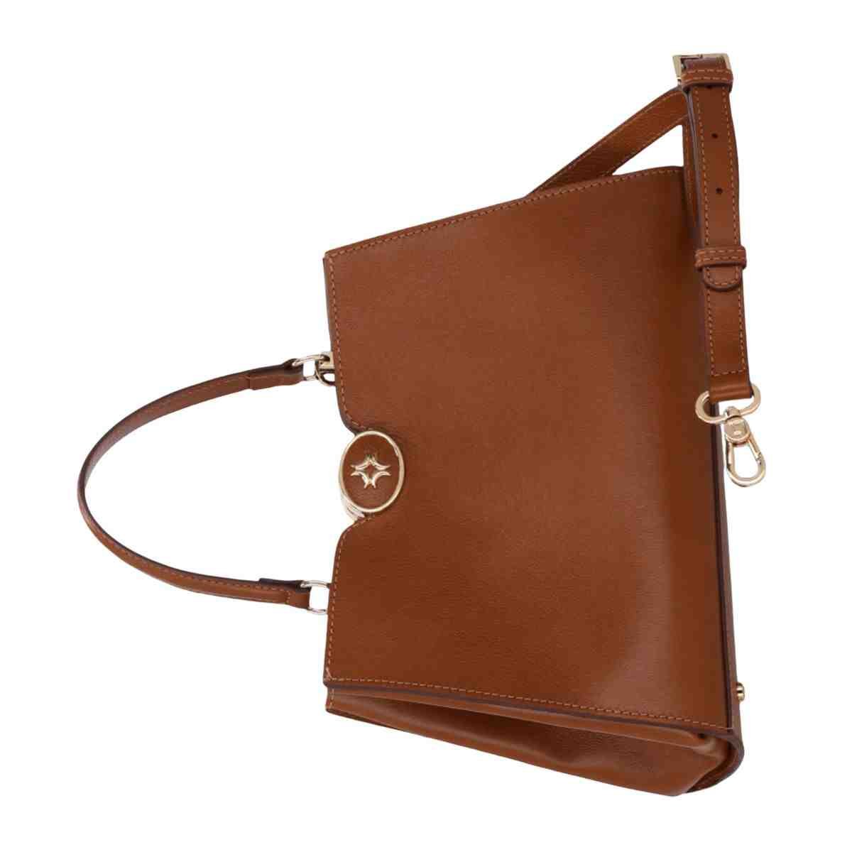 Bolsa Feminina Diana Tote Luz Da Lua Atacama Caramelo Marrom 6