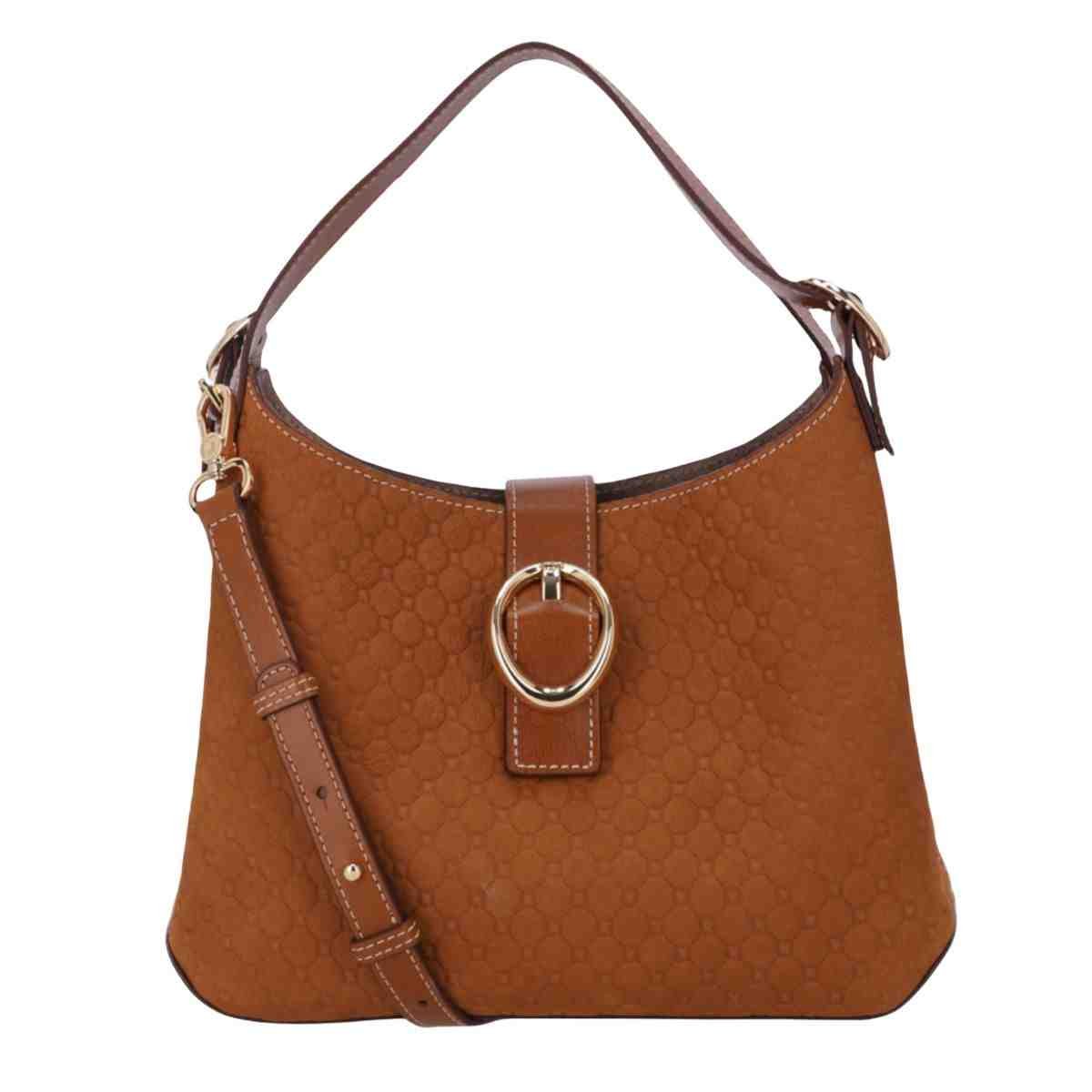 Bolsa Feminina Tote Grande  Luz Da Lua Bison Caramelo