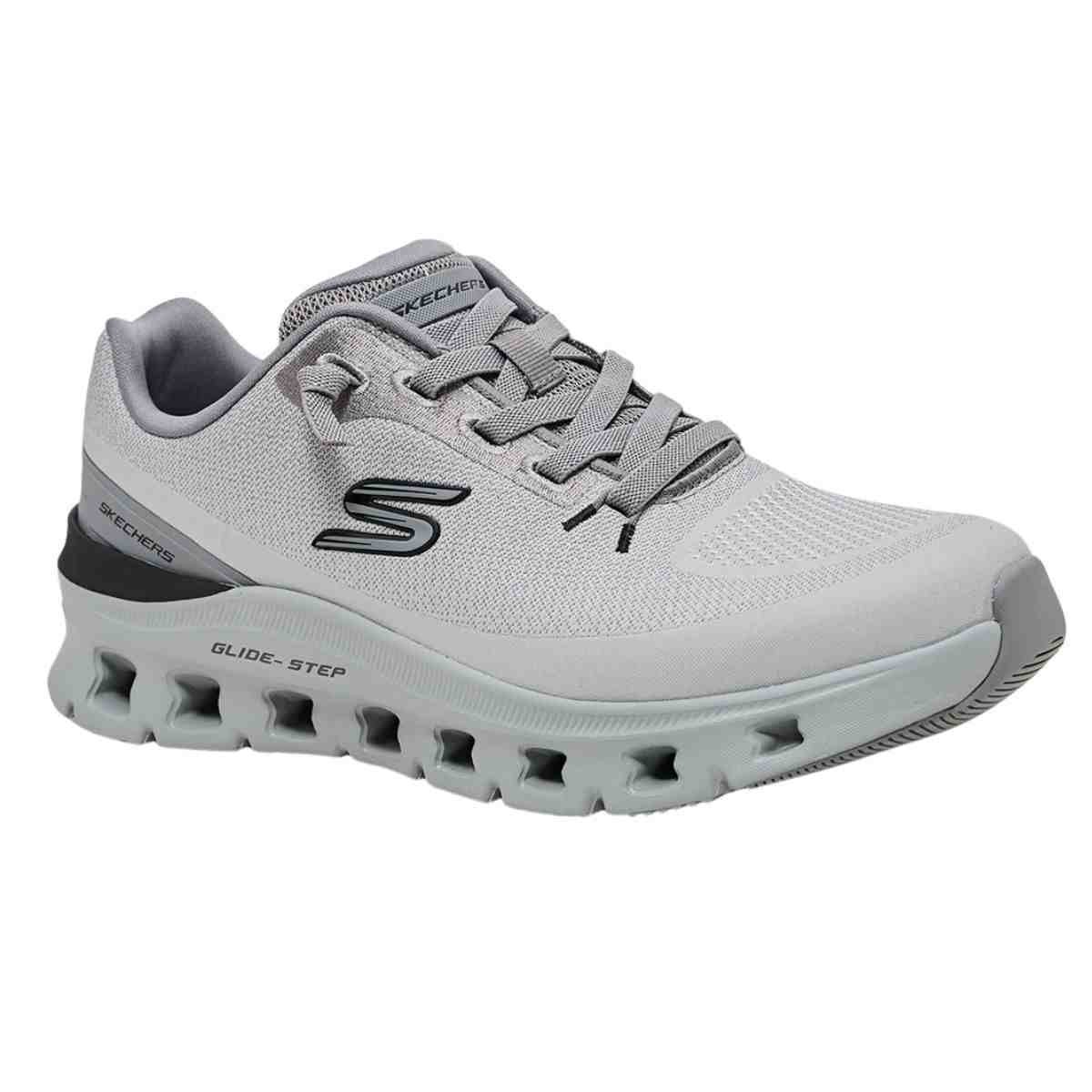 Tênis Corrida Masculino Skechers Glide-Step Pro Cinza Cinza 2