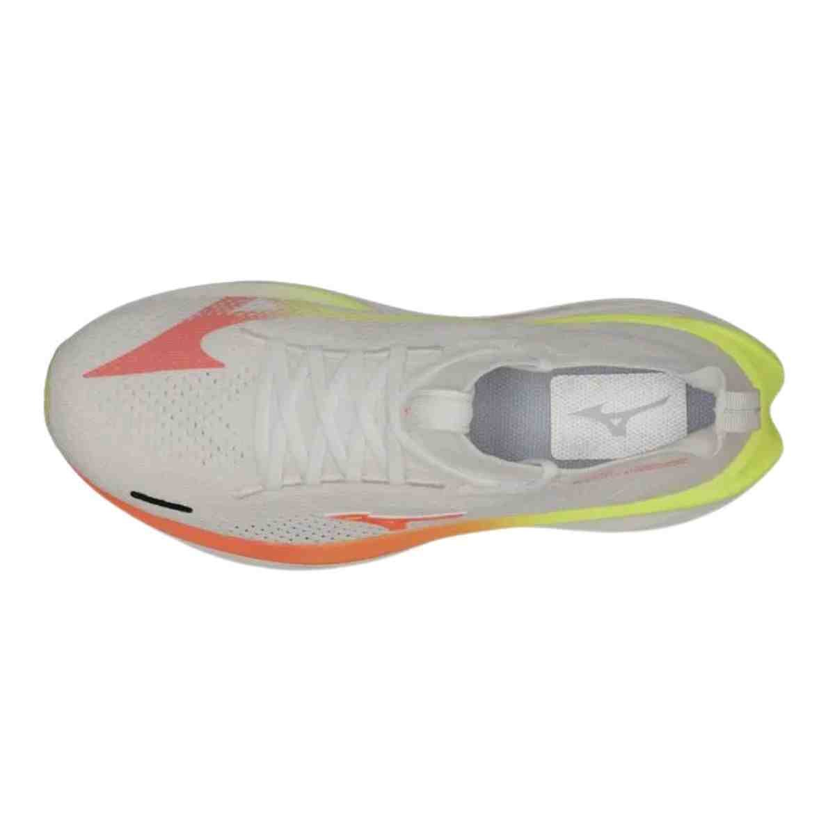 Tênis Corrida Feminino Mizuno Neo Vista 3 Branco Branco/Laranja 3