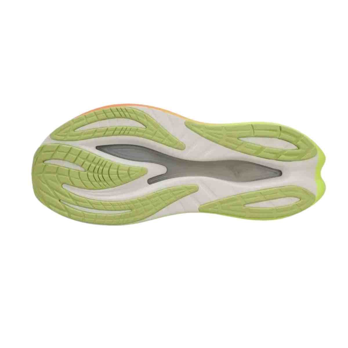 Tênis Corrida Feminino Mizuno Neo Vista 3 Branco Branco/Laranja 4
