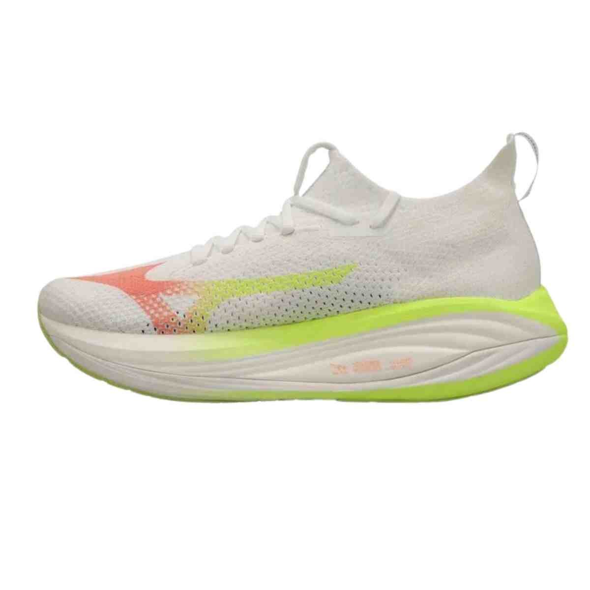 Tênis Corrida Feminino Mizuno Neo Vista 3 Branco Branco/Laranja 6