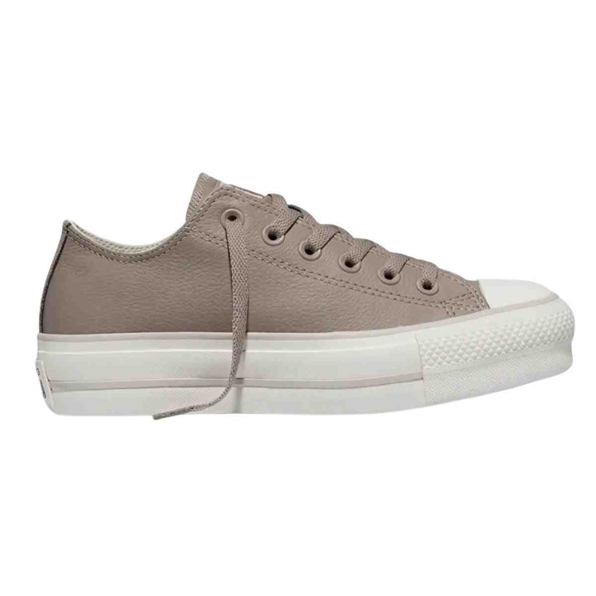 Tênis Casual Converse Chuck Taylor All Star Lift Bege