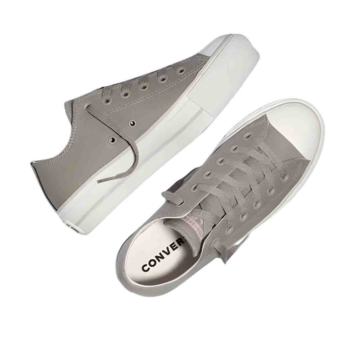 Tênis Casual Converse Chuck Taylor All Star Lift Bege Verde 3