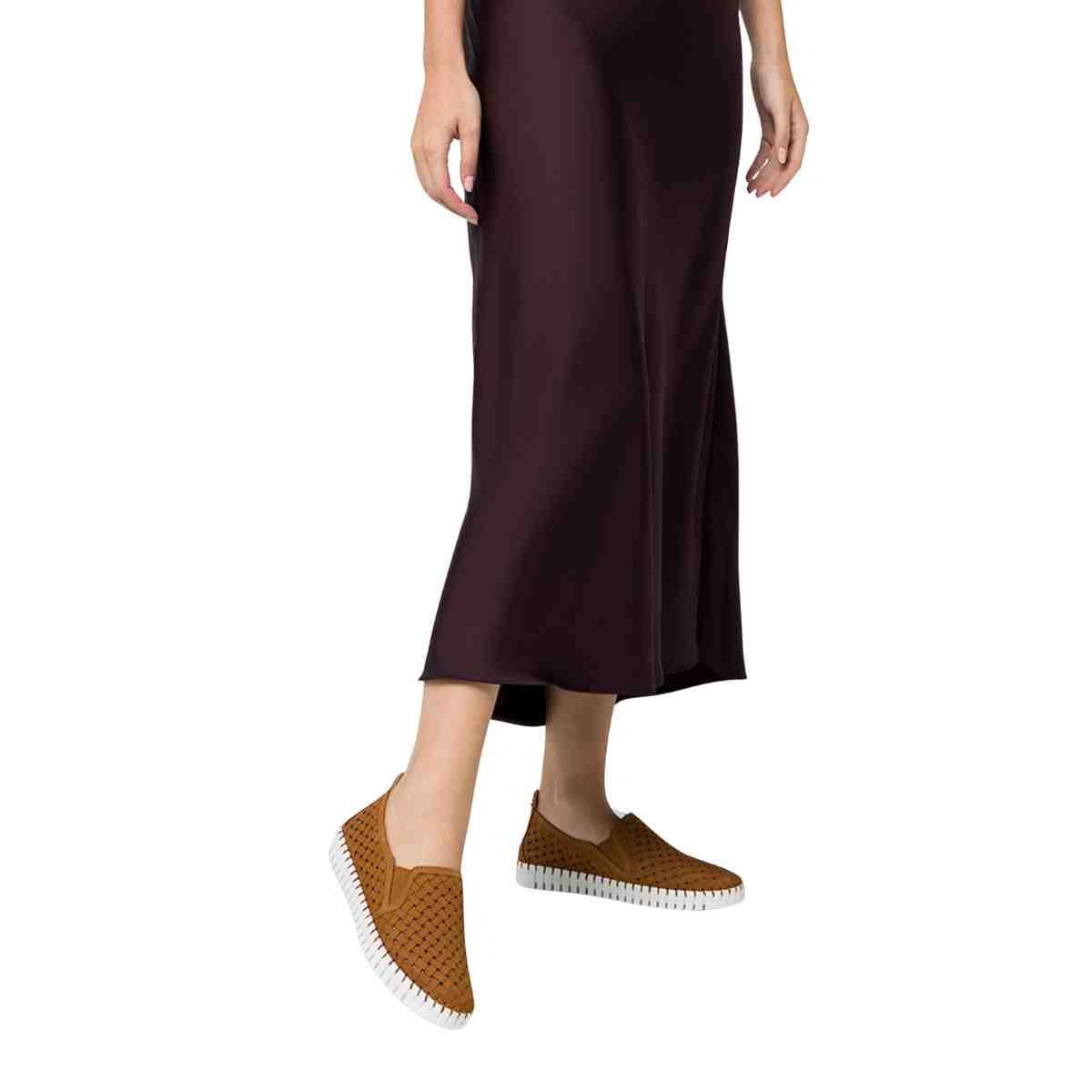 Tênis Moda Feminino Luz Da Lua Moon Bison Caramelo Marrom 4