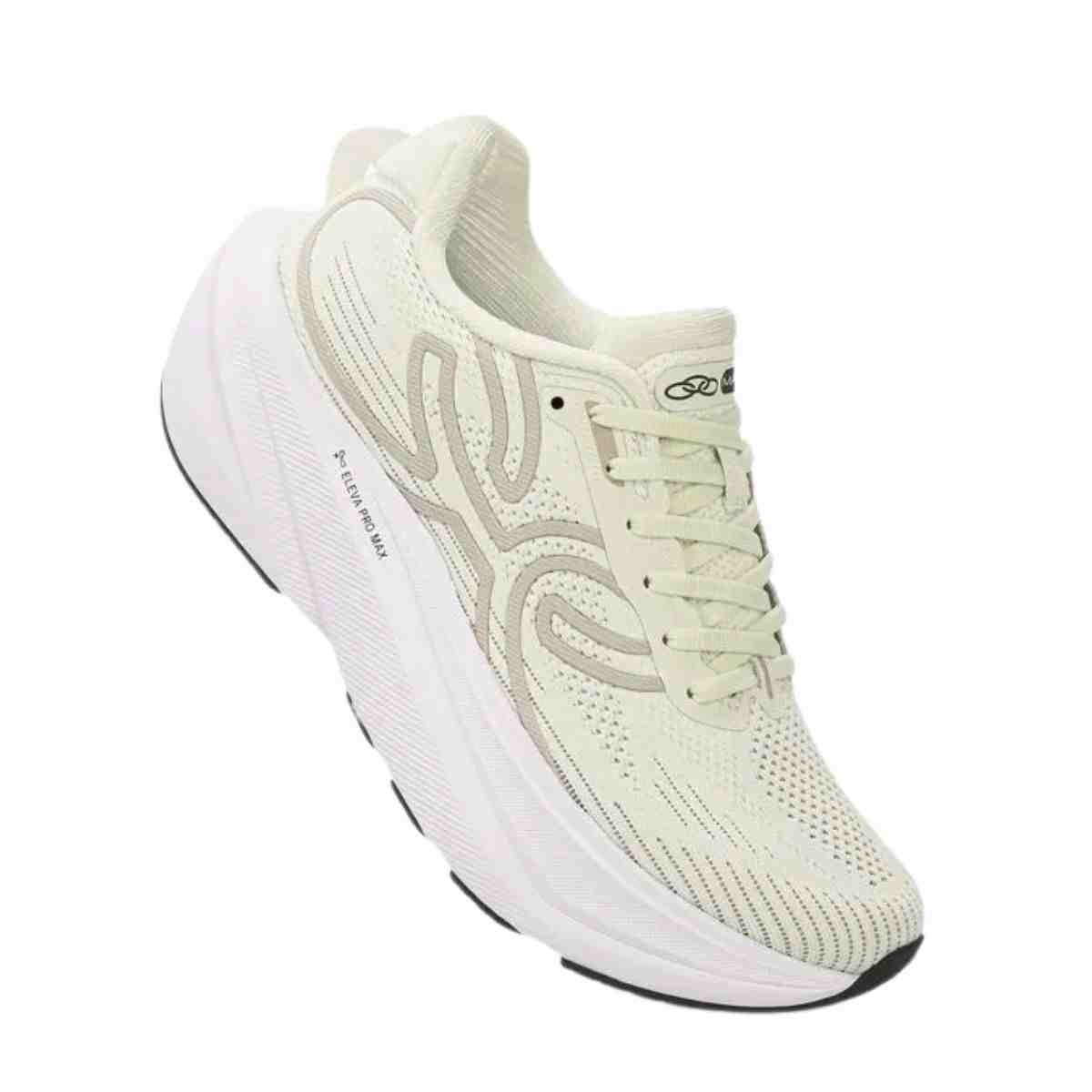 Tênis Corrida Feminino Olympikus Corre Max 2 Verde Bege 2
