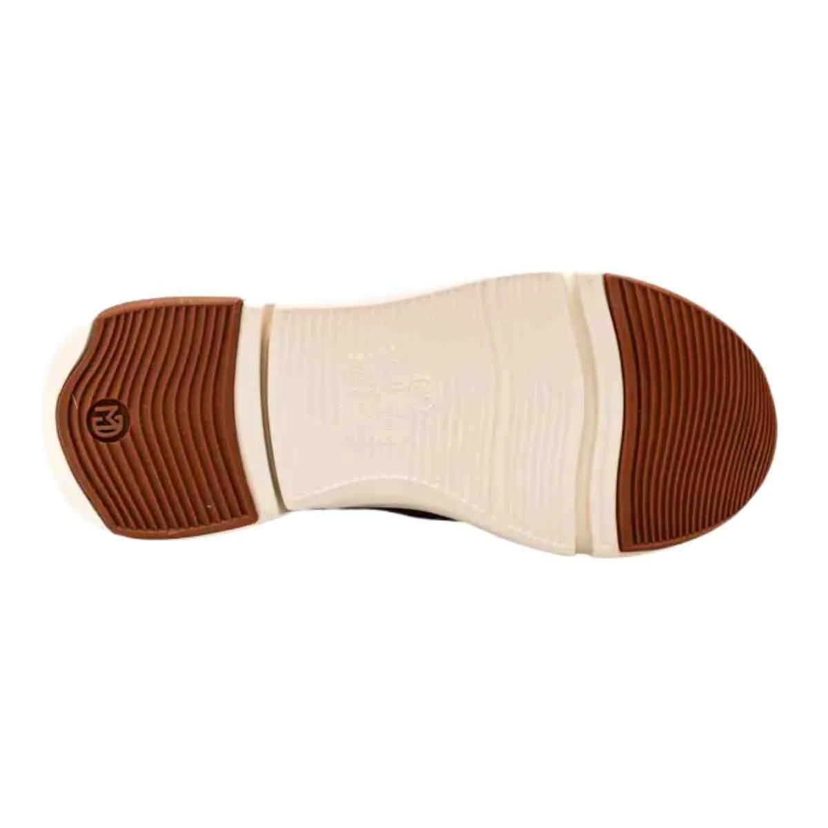Tênis Moda Feminino Modare Ultraconforto Marrom Branco/Marrom 4