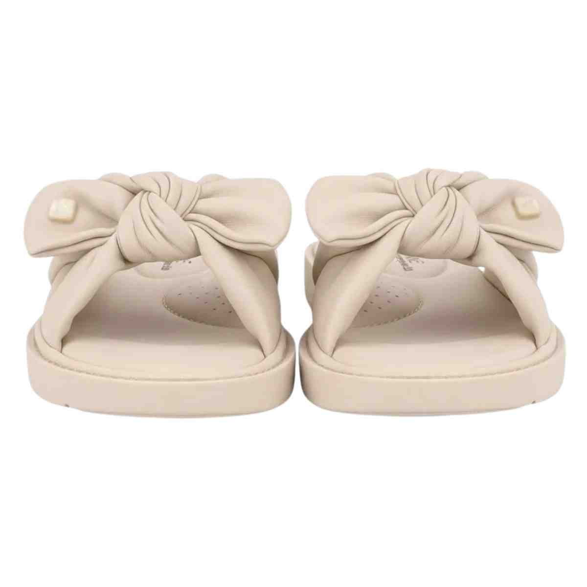 Tamanco Feminino Anabela Modare Slide Creme Bege 3