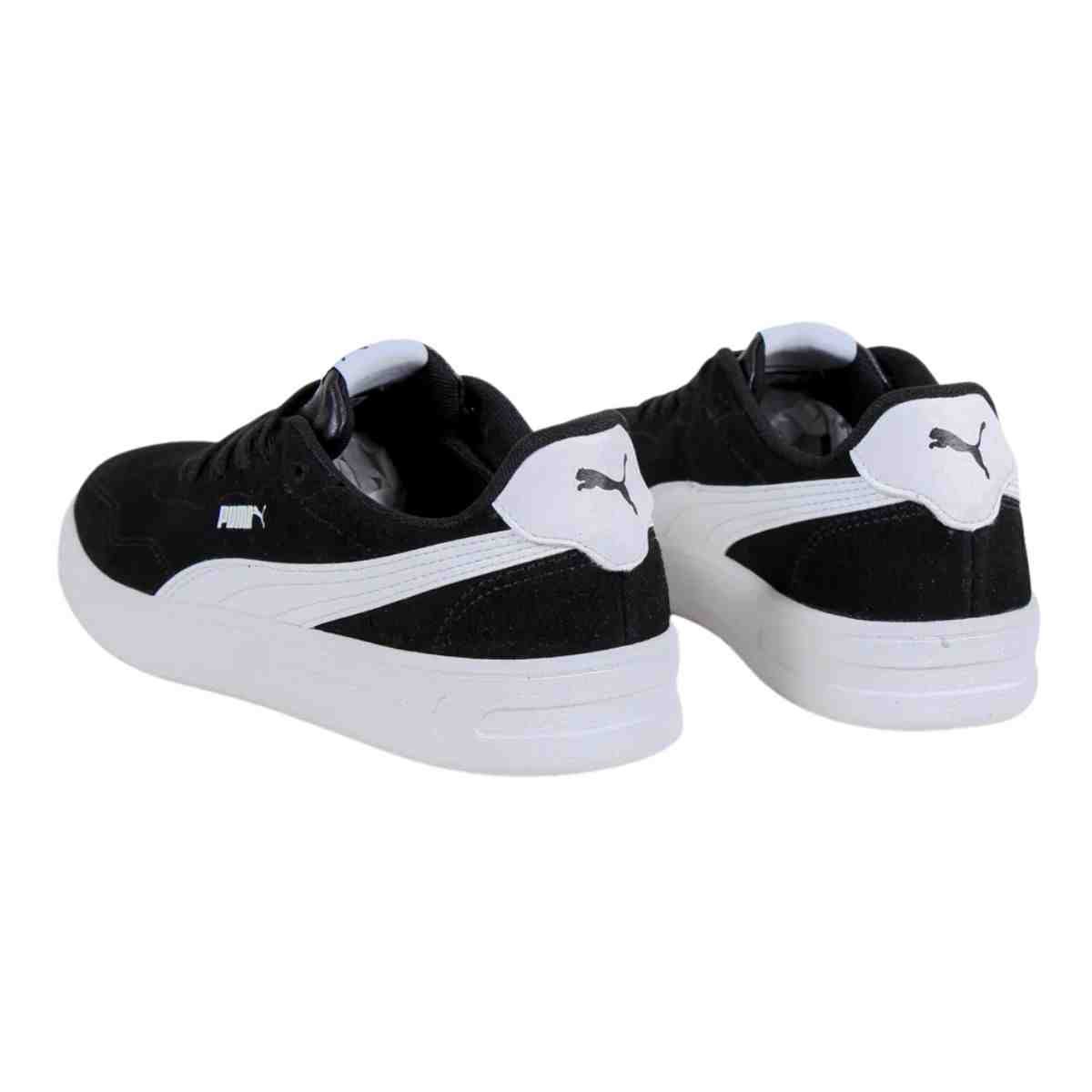 Tênis Casual Feminino Puma Court Lally Preto Preto 7